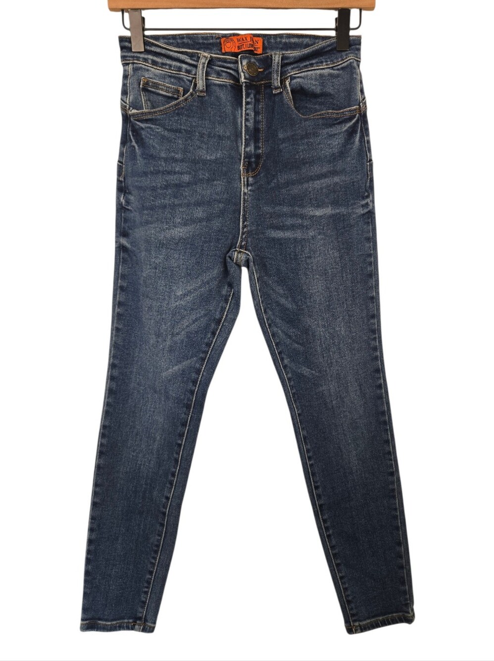 👖 Wax Jean Butt, I Love You High Rise Skinny Jeans Size 5/27